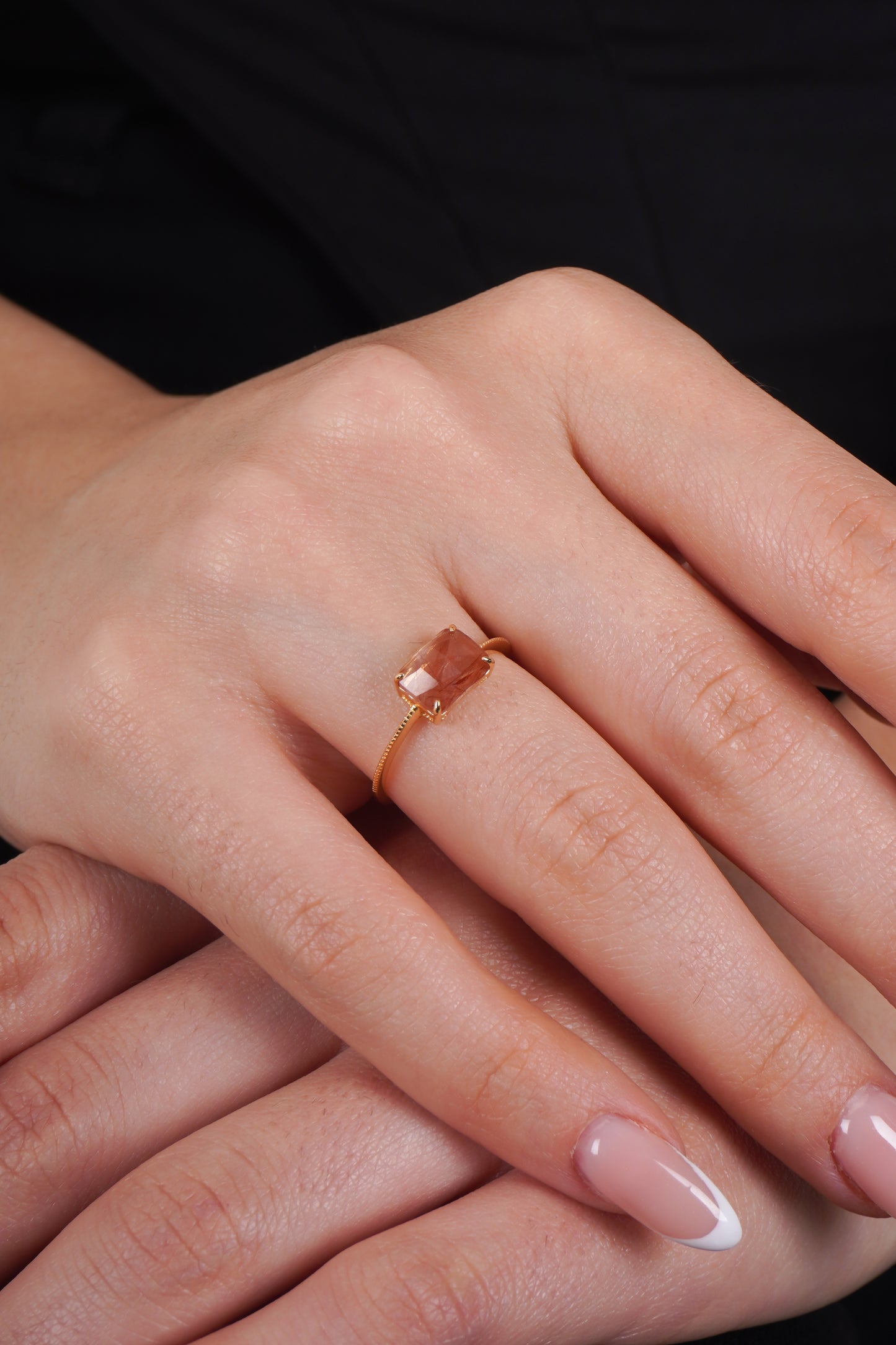 Sunset Ring – Sunstone Ring
