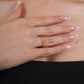 Eternity Ring - Golden Rutilated Quartz Ring